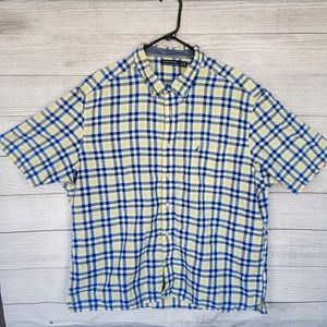 Nautica linen blend button down